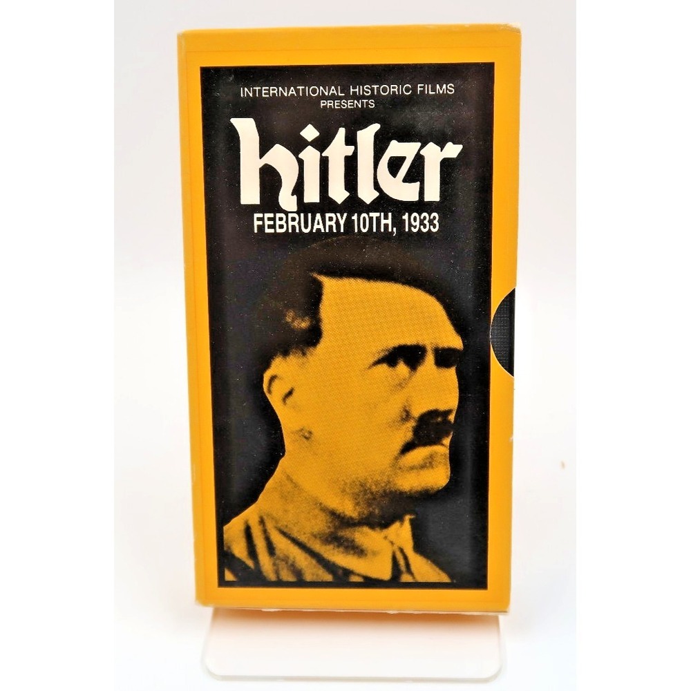 International Historic Films VHS Hitler February 10th 1933 Mint Rare